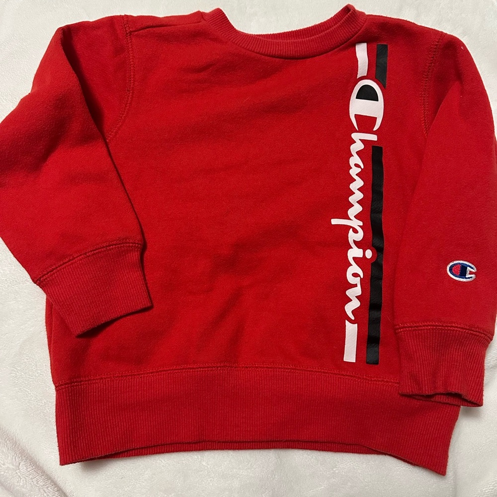 Champion Kids Red Sweatshirt